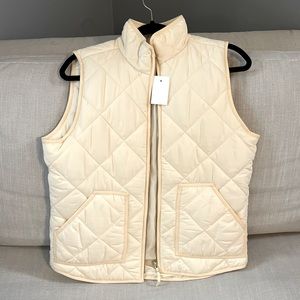 NWT J.Crew Down Puffer Vest